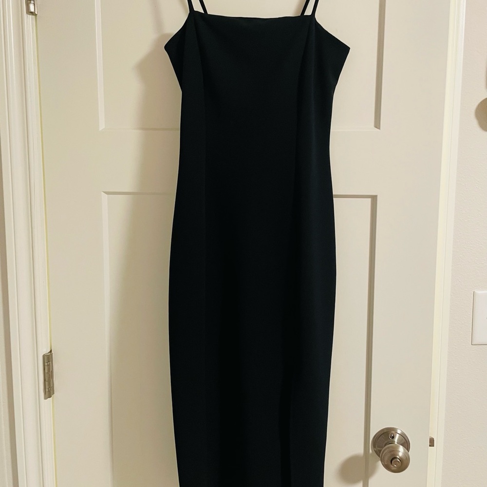 LEITH sexy knee length black dress SIZE SMALL